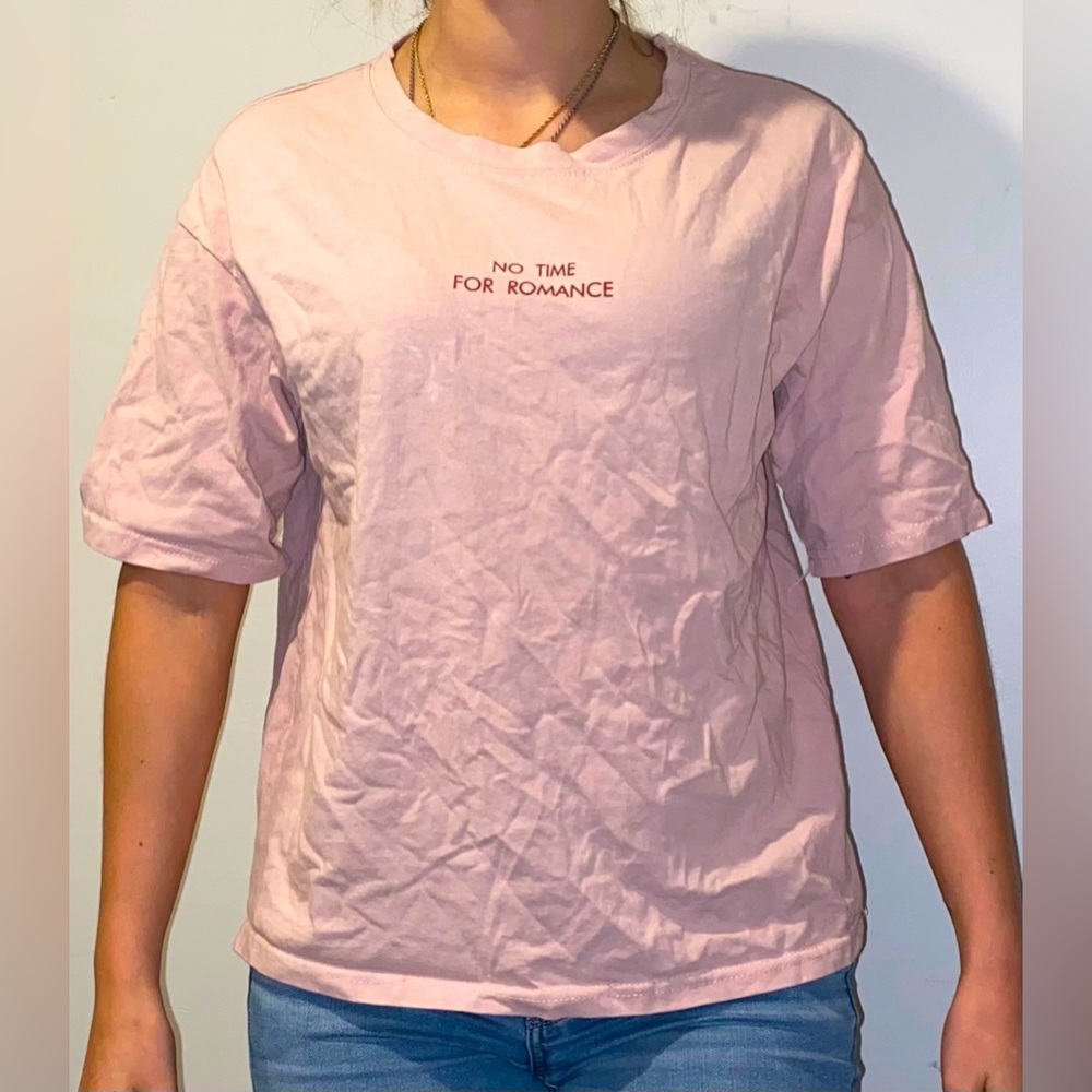 Sugar Light pink t-shirt size M